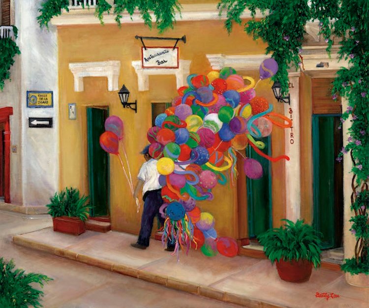 BALLOON SELLLER, CARTAGENA