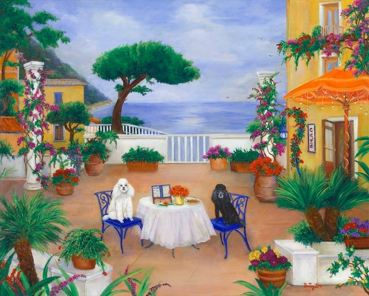 ITALIAN COAST PLAZA, TWO DOGS