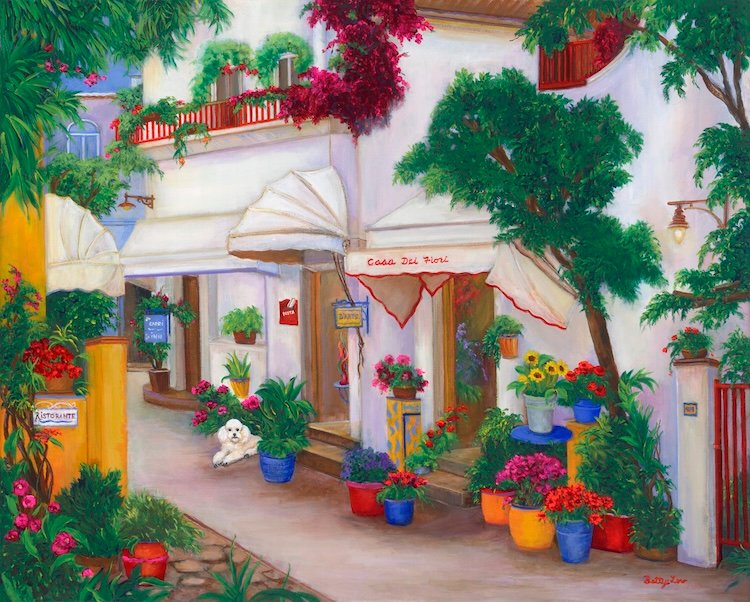 CAPRI ITALY STREET, DOG
