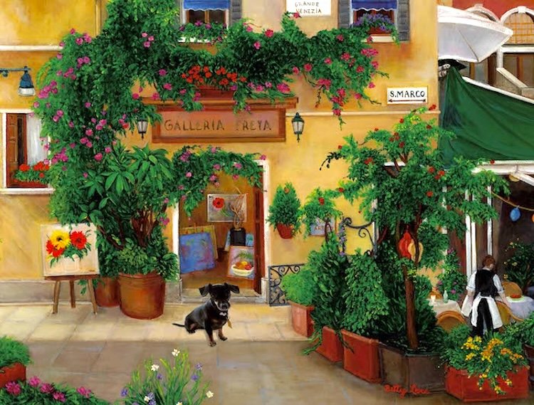 DOG IN VENICE, VENICE STREET