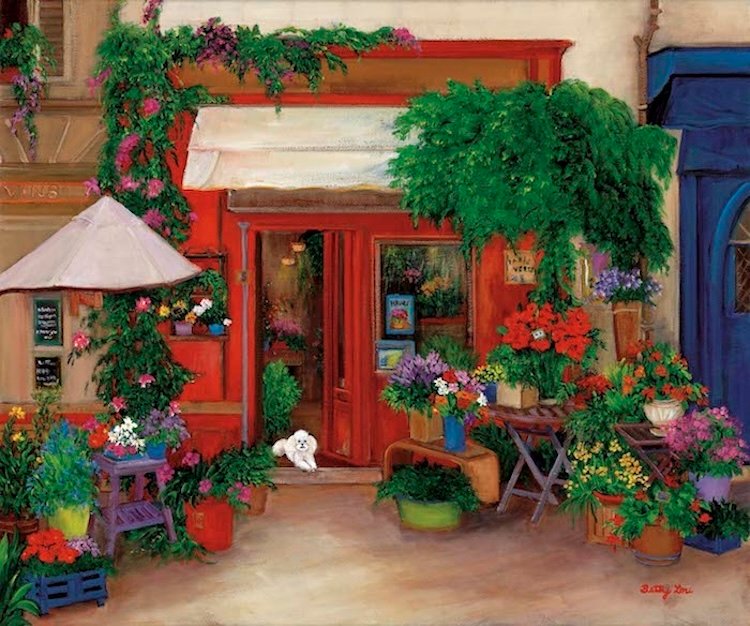 FLOWER SHOP IN EUROPE