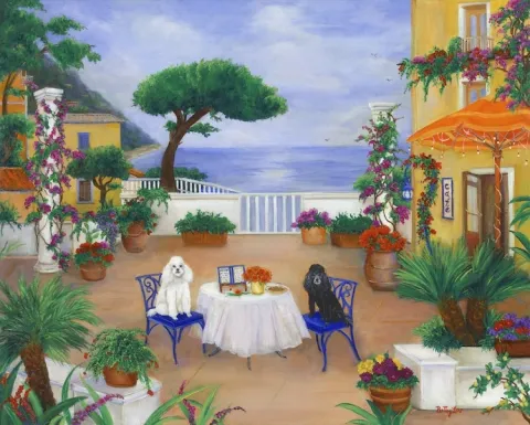 ITALIAN COAST PLAZA, TWO DOGS