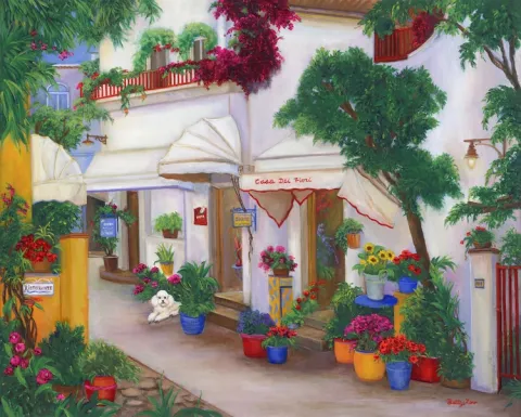 CAPRI ITALY STREET, DOG