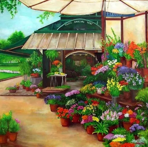 PARIS FLOWER MARKET