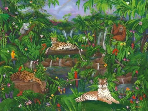 WILD ANIMALS, JUNGLE