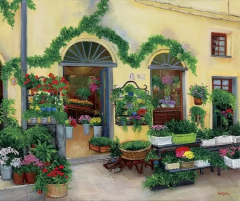 FLOWER SHHOP, ITALY