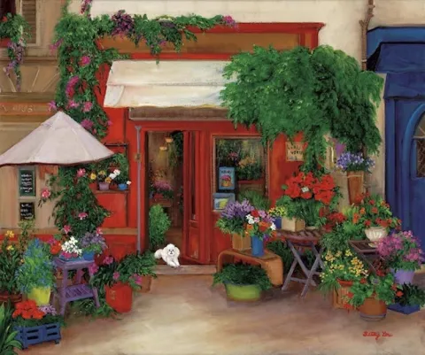 FLOWER SHOP IN EUROPE